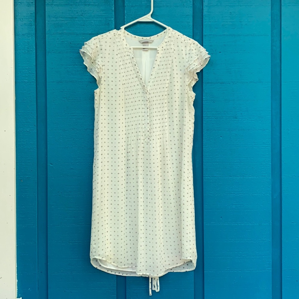 H&M white dress size 10